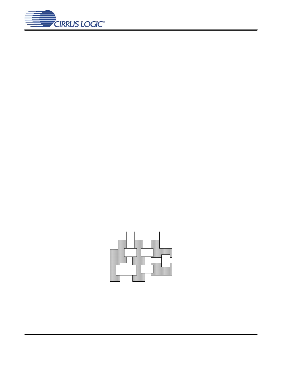 2 external filter components, 1 general, 2 capacitor selection | 3 circuit board layout, Figure 19. recommended layout example, Cs8415a | Cirrus Logic CS8415A User Manual | Page 42 / 46