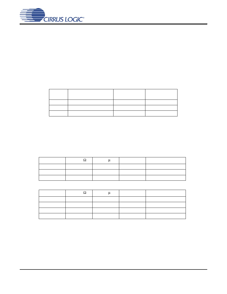 3 component value selection, 1 identifying the part revision, Table 4. second line part marking | 2 external components, Table 5. fs = 8 to 96khz, Table 6. fs = 32 to 96khz, Table 6, Table 5, Cs8415a | Cirrus Logic CS8415A User Manual | Page 43 / 46