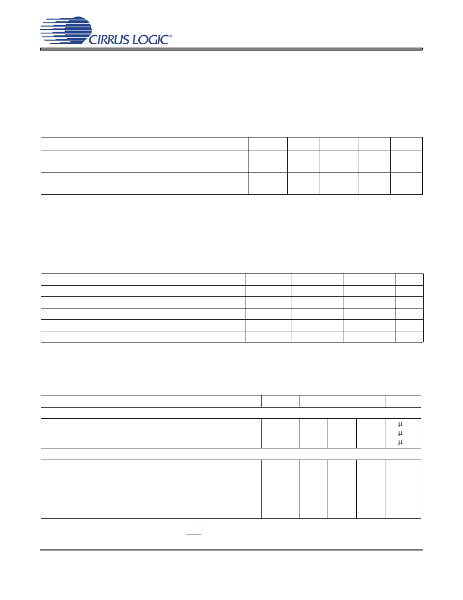 Characteristics and specifications, Specified operating conditions, Absolute maximum ratings | Dc electrical characteristics | Cirrus Logic CS8415A User Manual | Page 6 / 46