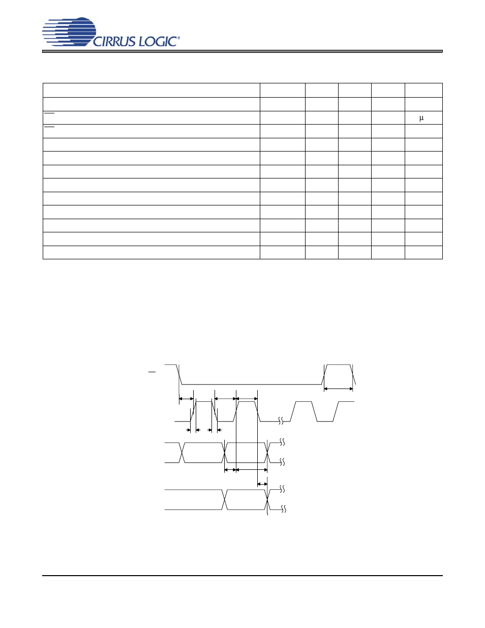 Figure 3. spi mode timing | Cirrus Logic CS8415A User Manual | Page 9 / 46