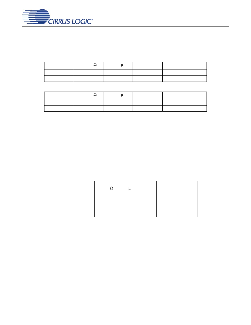 2 locking to the rxp/rxn receiver inputs, Table 18. locking to rxp/rxn - fs = 8 to 96 khz, Table 19. locking to rxp/rxn - fs = 32 to 96 khz | 3 locking to the ilrck input, Table 20. locking to the ilrck input, Table 19, Table 20, Table 18, Cs8420 | Cirrus Logic CS8420 User Manual | Page 89 / 94