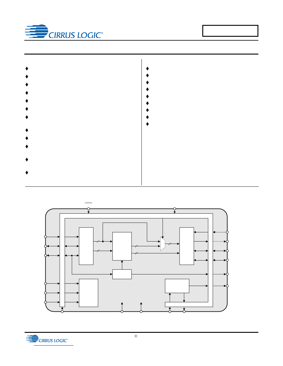 Cirrus Logic CS8421 User Manual | 35 pages