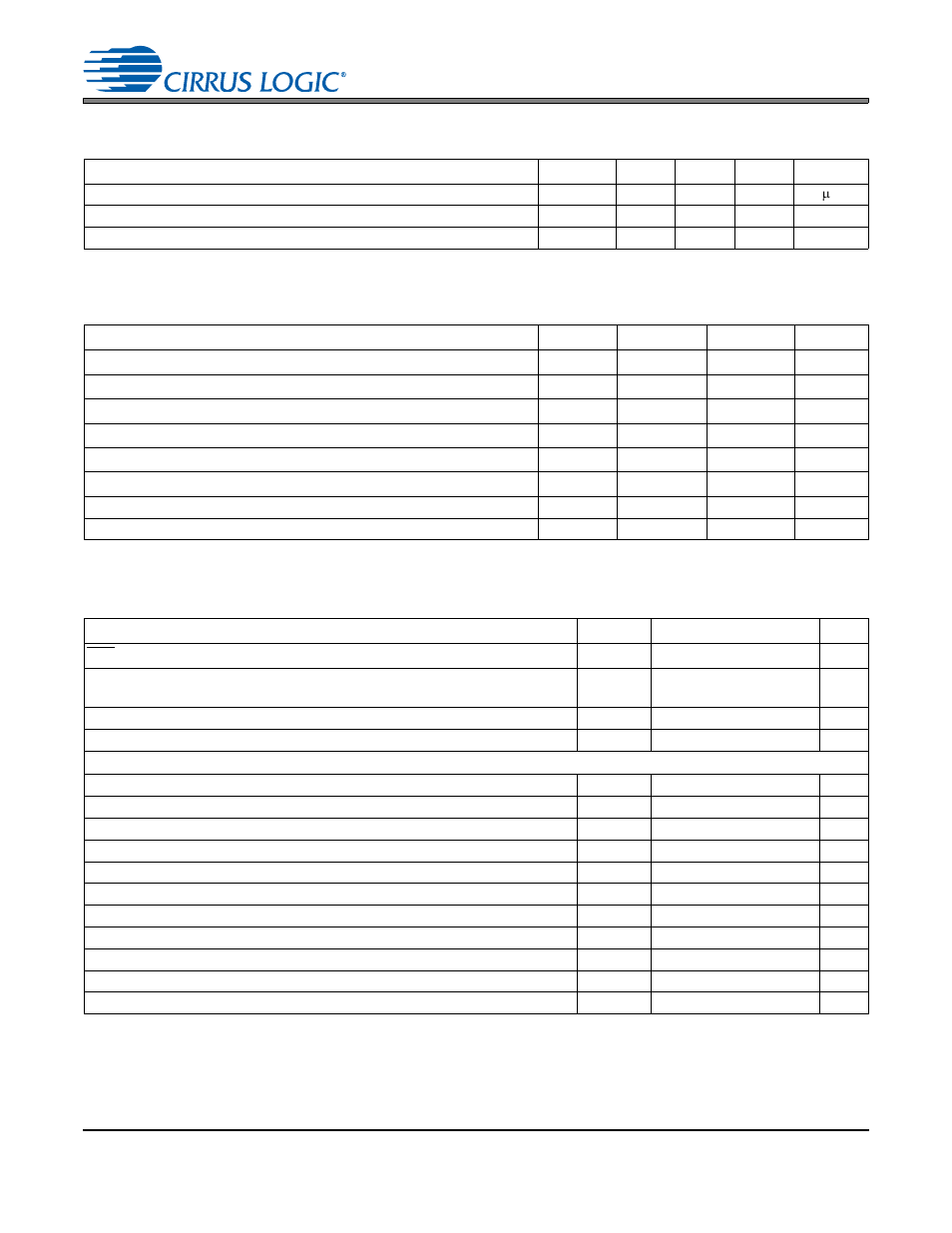 Digital input characteristics, Digital interface specifications, Switching specifications | Cirrus Logic CS8421 User Manual | Page 12 / 35