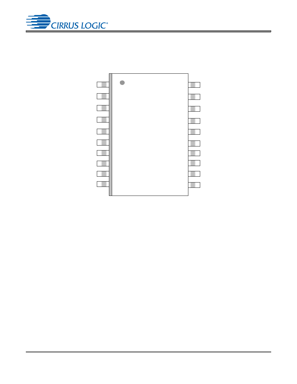 Pin descriptions, 1 tssop pin descriptions | Cirrus Logic CS8421 User Manual | Page 5 / 35
