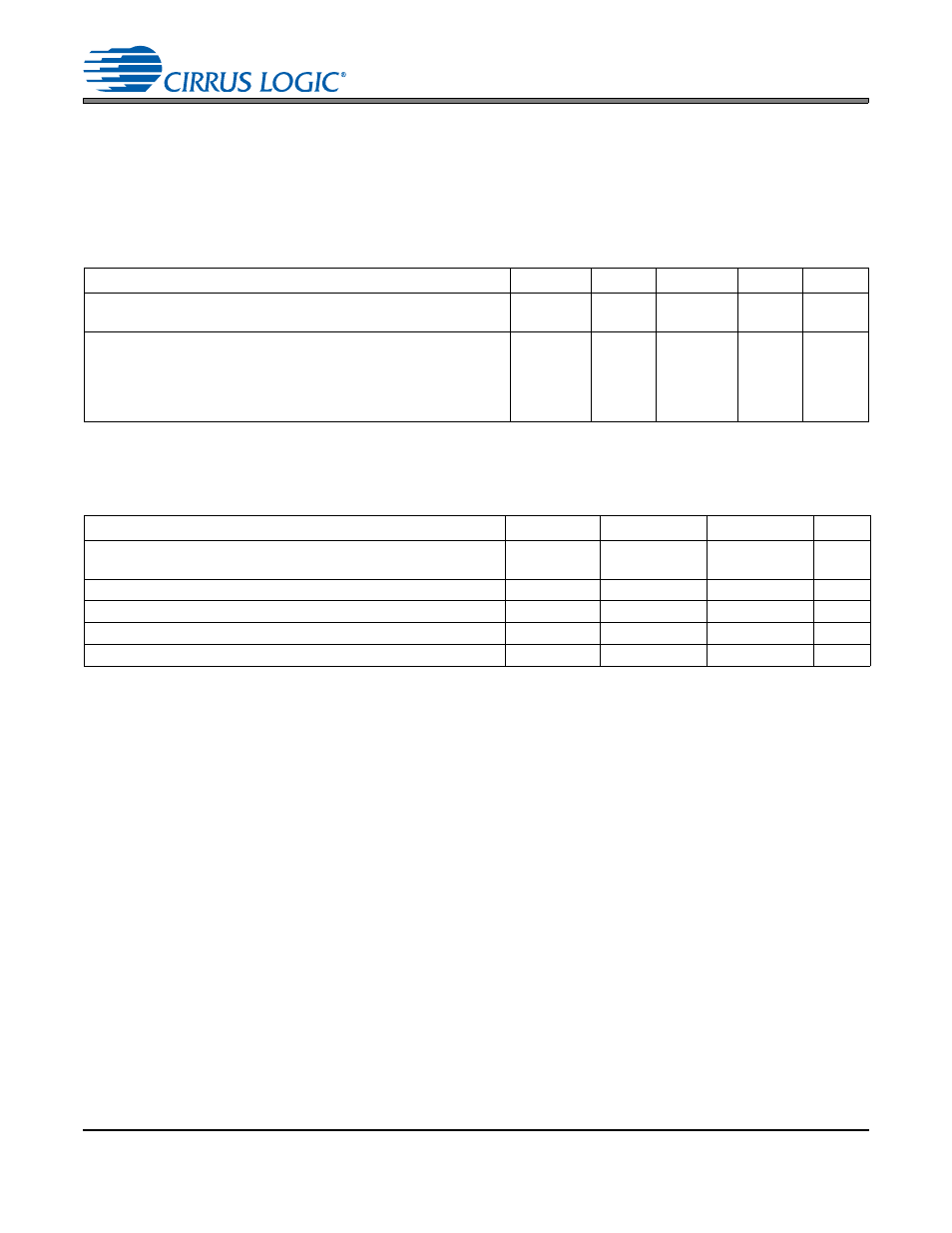 Characteristics and specifications, Specified operating conditions, Absolute maximum ratings | Cs8421 | Cirrus Logic CS8421 User Manual | Page 9 / 35