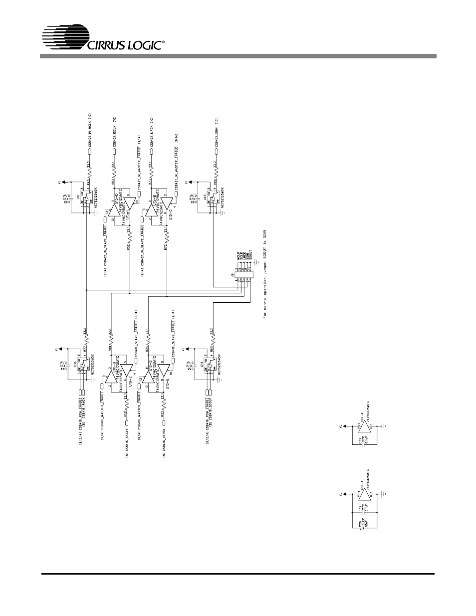 Figure 4. cs8416 to cs8421, Cdb8421 | Cirrus Logic CDB8421 User Manual | Page 11 / 22