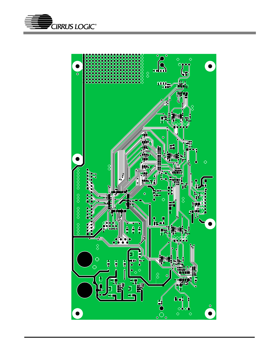 Figure 11. topside layer, Cdb8421 | Cirrus Logic CDB8421 User Manual | Page 18 / 22