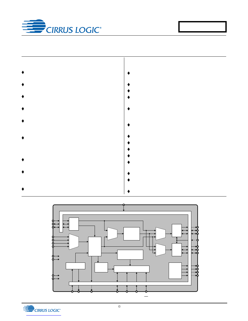 Cirrus Logic CS8422 User Manual | 82 pages