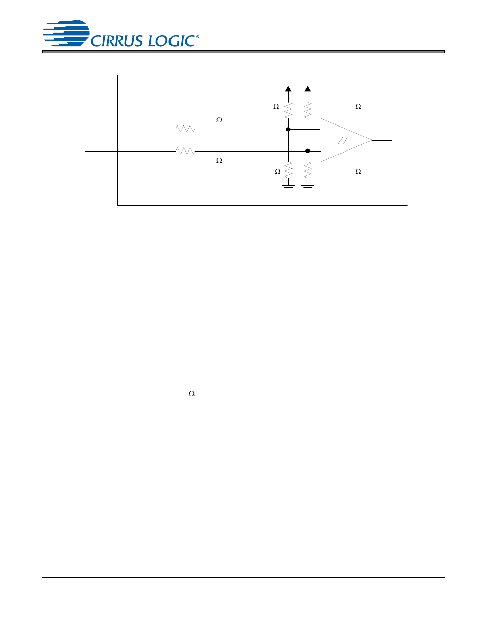 3 recovered master clock - rmck, 1 hardware mode control, 2 software mode control | 4 xti system clock mode, Figure 18.differential receiver input structure, Figure 18, Cs8422 | Cirrus Logic CS8422 User Manual | Page 31 / 82