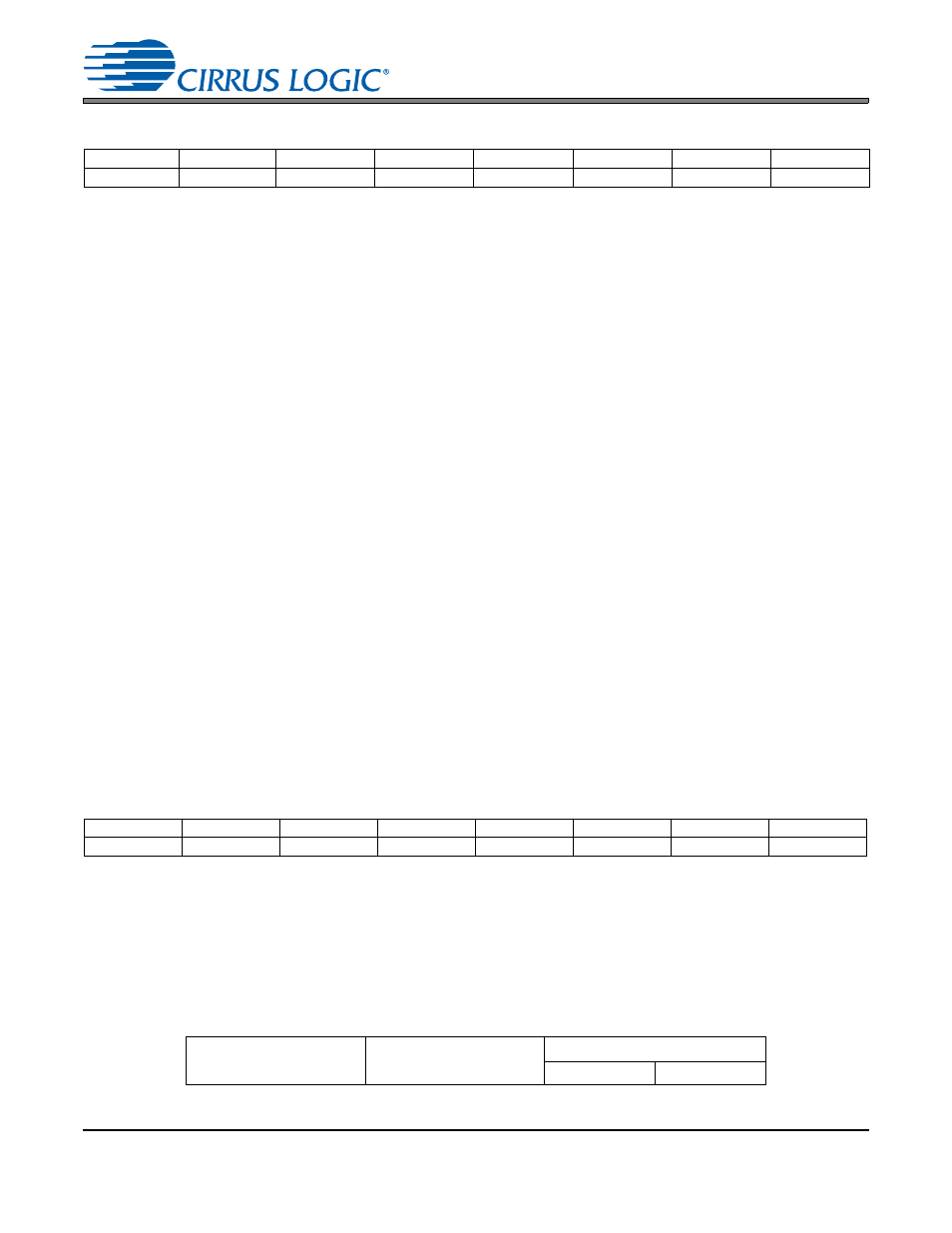 10 data routing control(0ah), 11 serial audio input data format (0bh), Table 8. isclk/ilrck ratios and sisf settings | Serial audio input data, Format (0bh), Serial audio input data format (0bh), Serial audio input data format, 0bh), Cs8422 | Cirrus Logic CS8422 User Manual | Page 54 / 82
