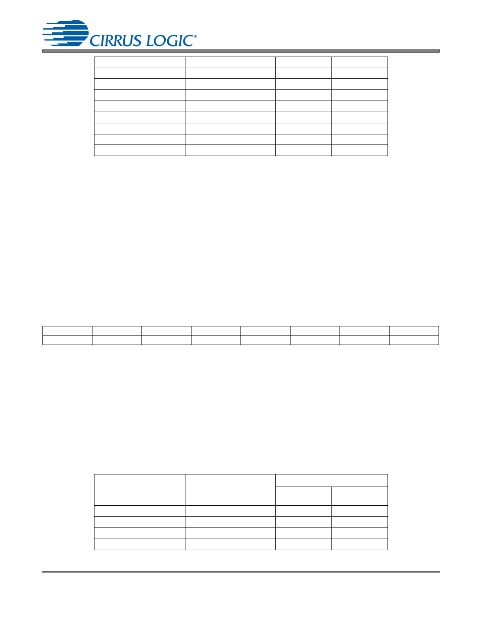 12 serial audio output data format - sdout1 (0ch), Table 9. osclk1/olrck1 ratios and sosf1 settings, Serial audio output data format - sdout1 (0ch) | Serial, Serial audio output data format - sdout1, Cs8422 | Cirrus Logic CS8422 User Manual | Page 55 / 82