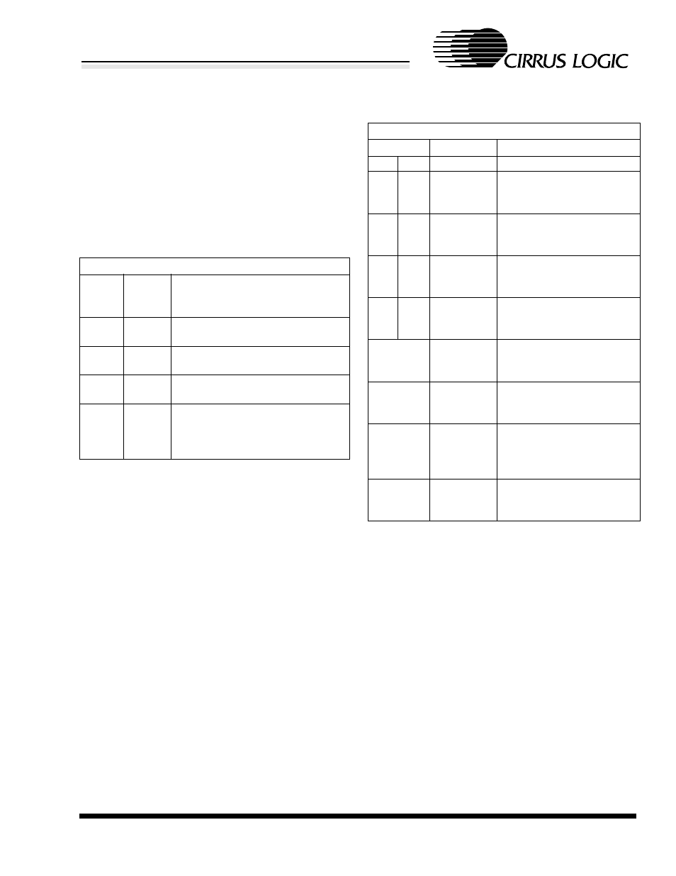 4 enabling crc generation and padding, Table 34. crc and paddling configuration, 5 individual packet transmission | Table 35. tx command configuration, 6 transmit in poll mode, Cs8900a | Cirrus Logic CS8900A User Manual | Page 101 / 138