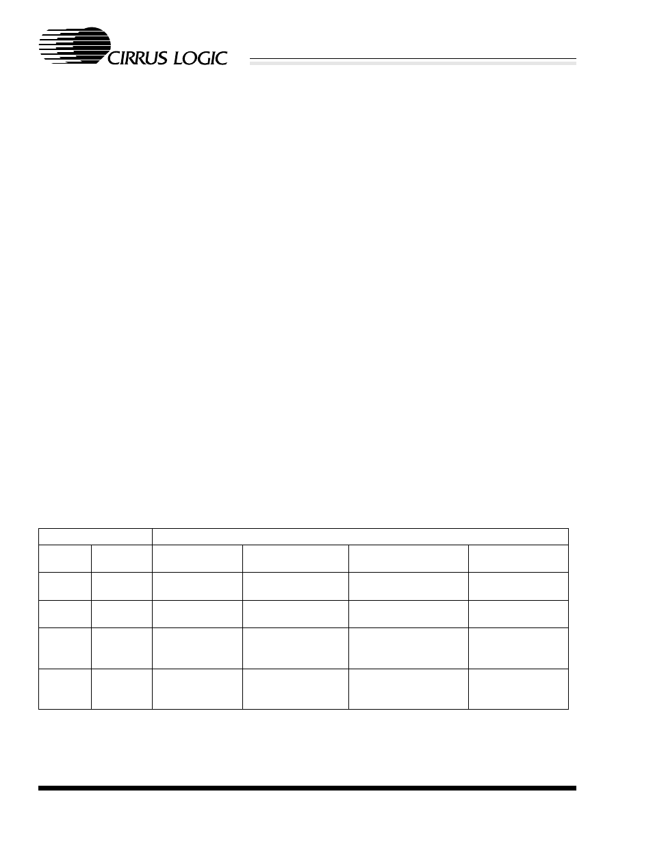 Table 36. transmit frame length, Cs8900a | Cirrus Logic CS8900A User Manual | Page 106 / 138