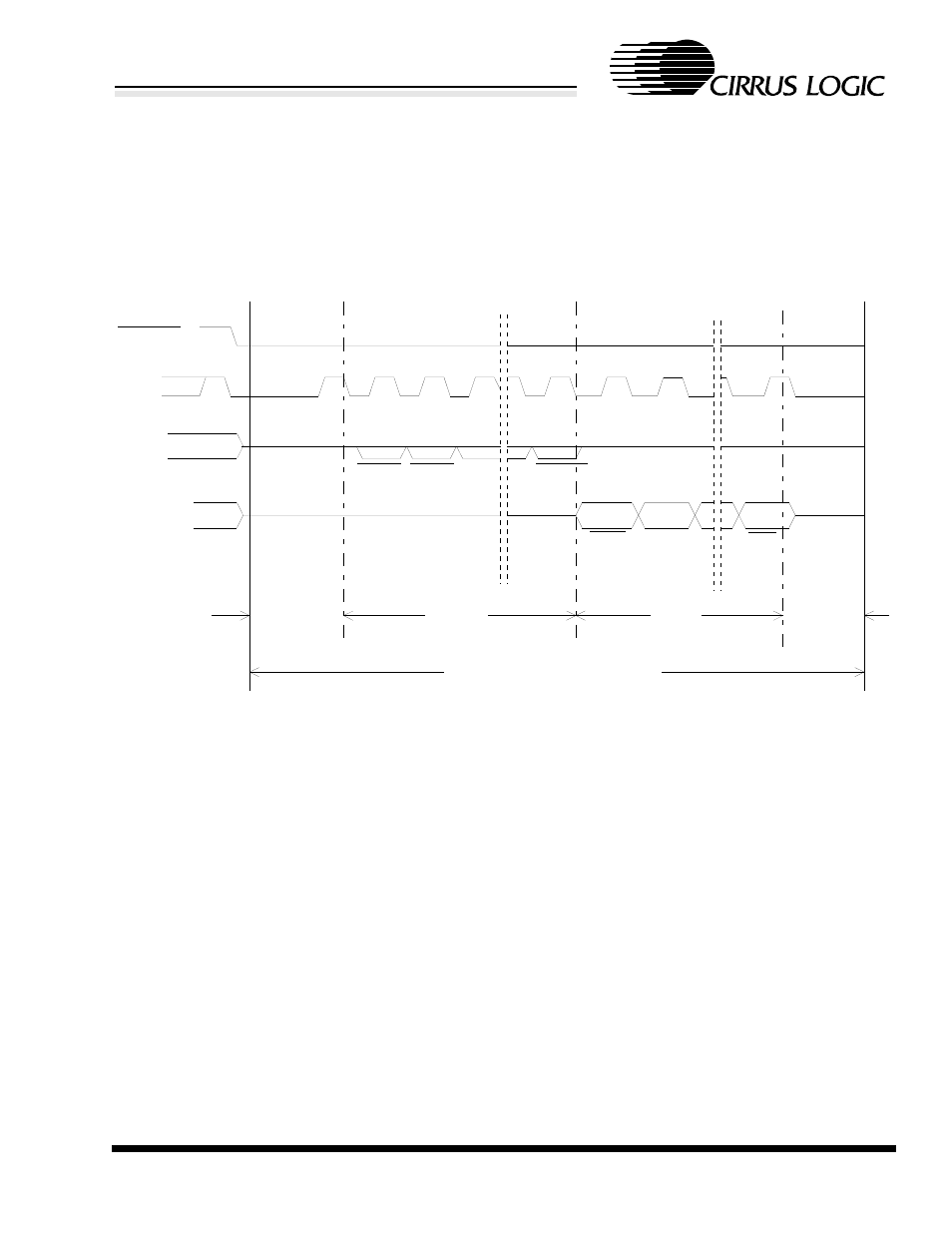 Figure 33. boundary scan timing, Cs8900a, Crystal lan™ ethernet controller | Cirrus Logic CS8900A User Manual | Page 111 / 138