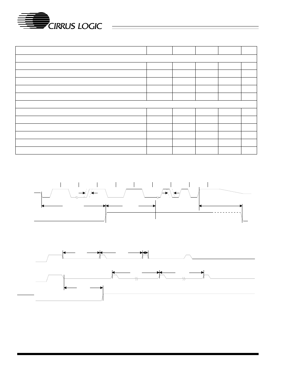 Switching characteristics, Figure 42. 10base-t receive, Figure 43. 10base-t link integrity | Cs8900a, Crystal lan™ ethernet controller | Cirrus Logic CS8900A User Manual | Page 118 / 138