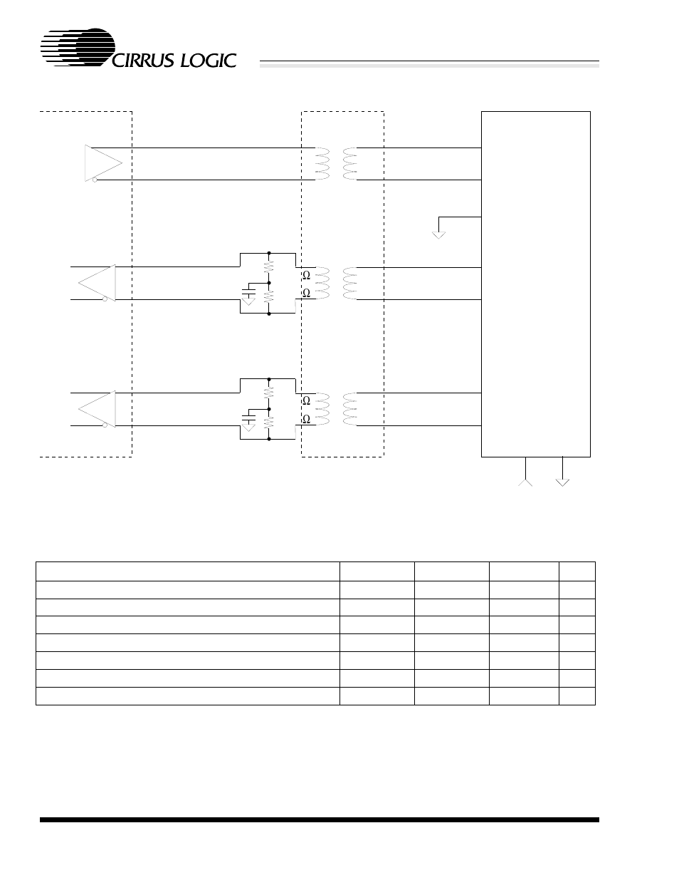 6 aui wiring, 7 quartz crystal requirements, Cs8900a | 6 aui wiring 7.7 quartz crystal requirements | Cirrus Logic CS8900A User Manual | Page 122 / 138