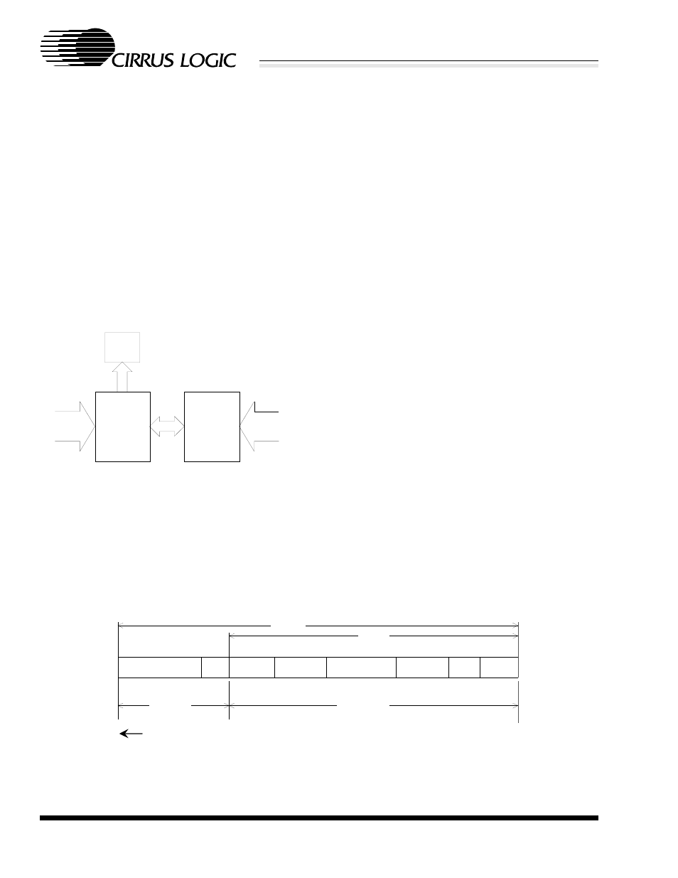 Figure 8. mac interface, 2 frame encapsulation and decapsulation, 1 transmission | Figure 9. ethernet frame format, 2 reception, 1 transmission 3.9.2.2 reception, Cs8900a, Crystal lan™ ethernet controller | Cirrus Logic CS8900A User Manual | Page 30 / 138