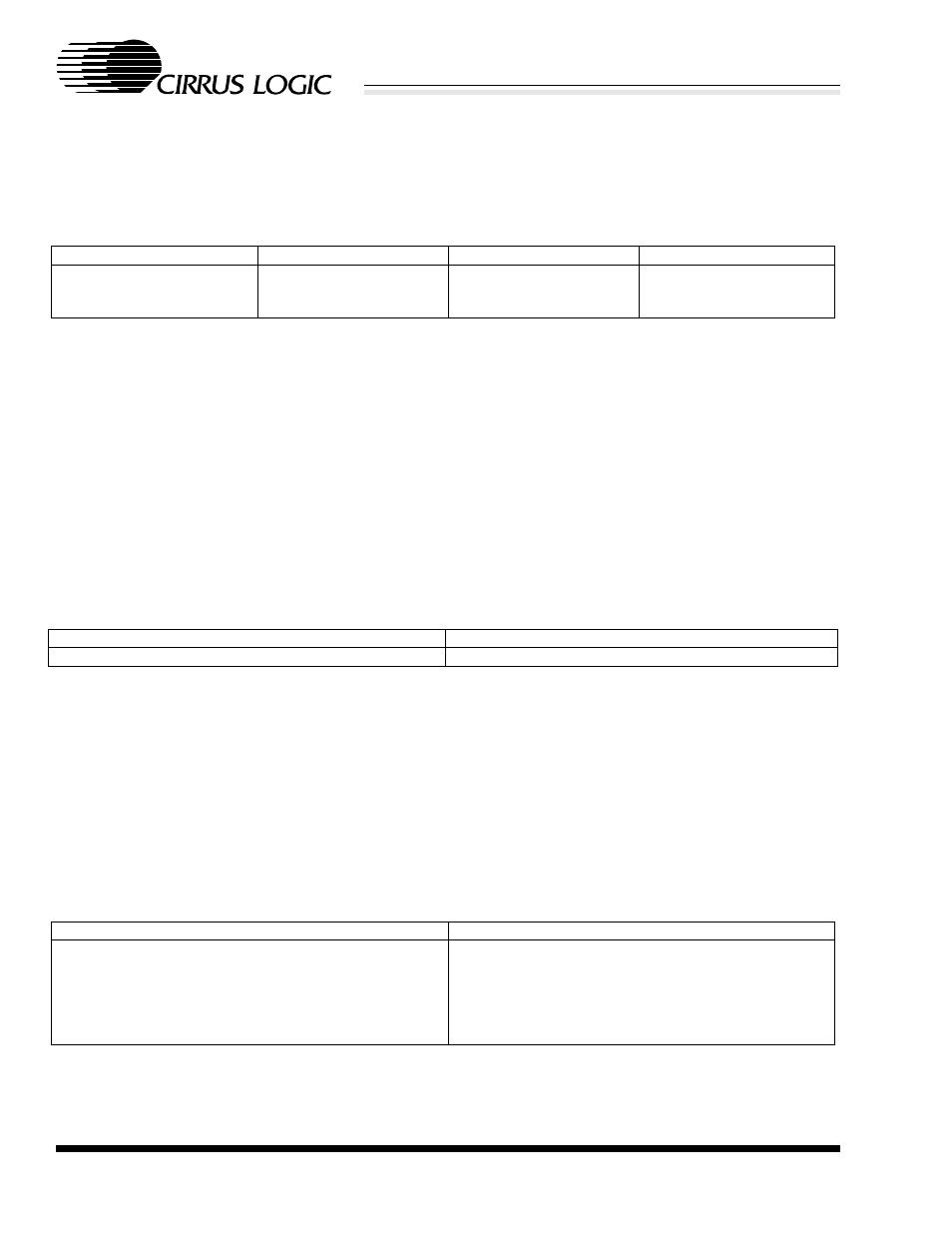 3 bus interface registers, Cs8900a | Cirrus Logic CS8900A User Manual | Page 44 / 138