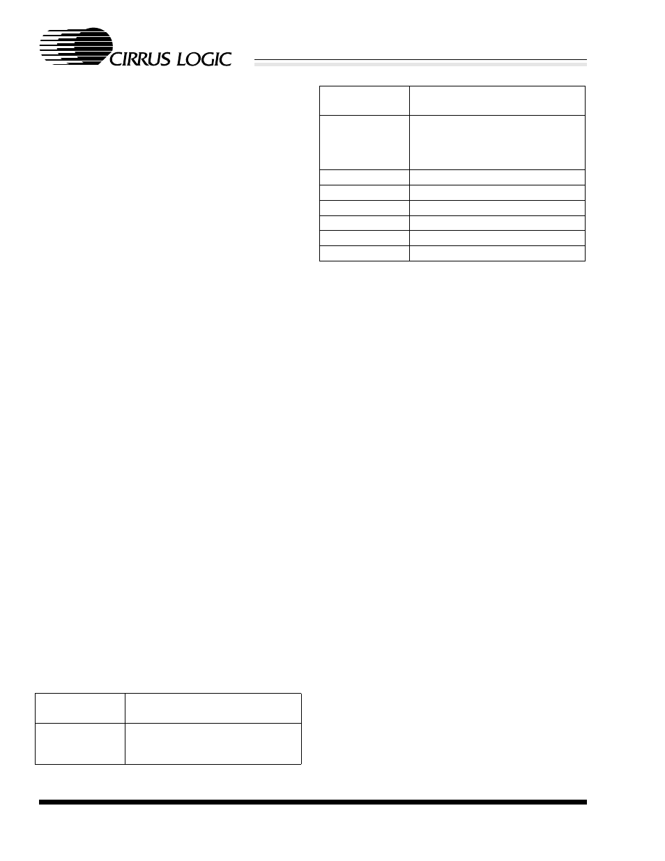 8 example of memory mode receive operation, Table 24. example memory map, 9 receive frame byte counter | Cs8900a | Cirrus Logic CS8900A User Manual | Page 86 / 138