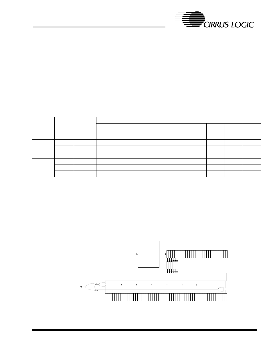 Figure 23. hash filter operation, 13 broadcast frame hashing exception, Cs8900a | Cirrus Logic CS8900A User Manual | Page 89 / 138