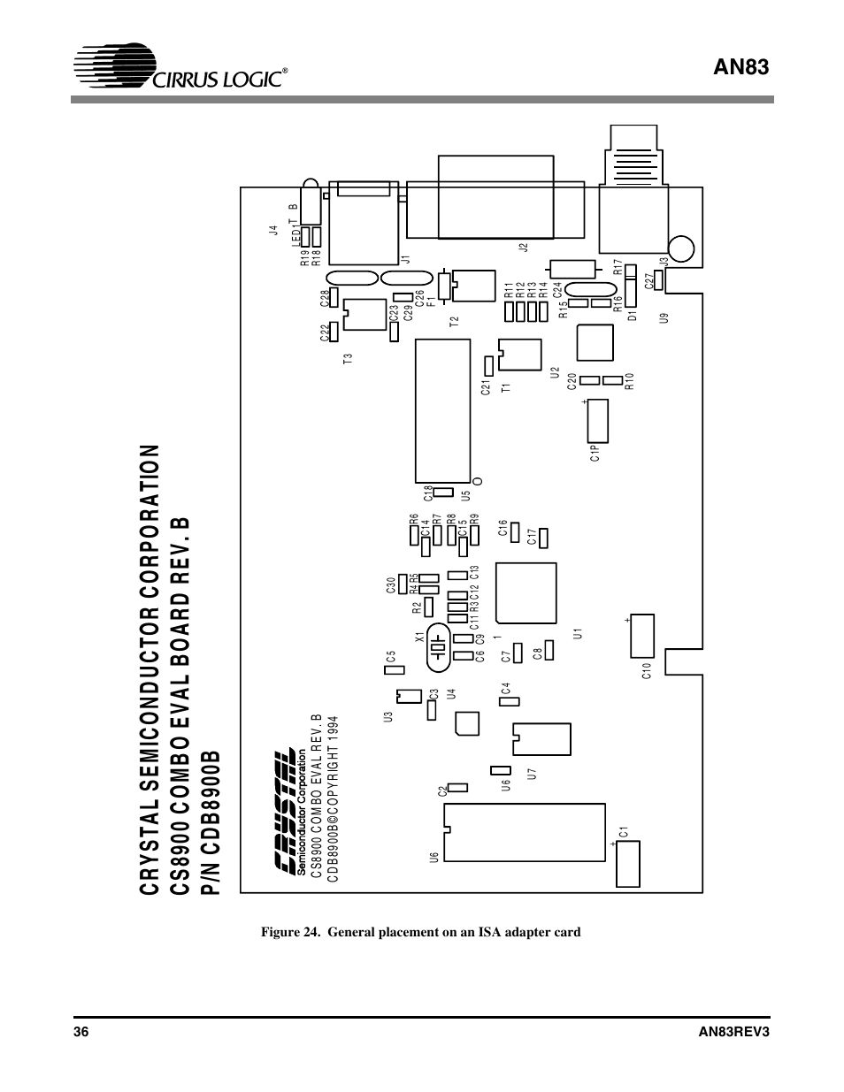 24 shows c, An83 | Cirrus Logic AN83 User Manual | Page 36 / 58