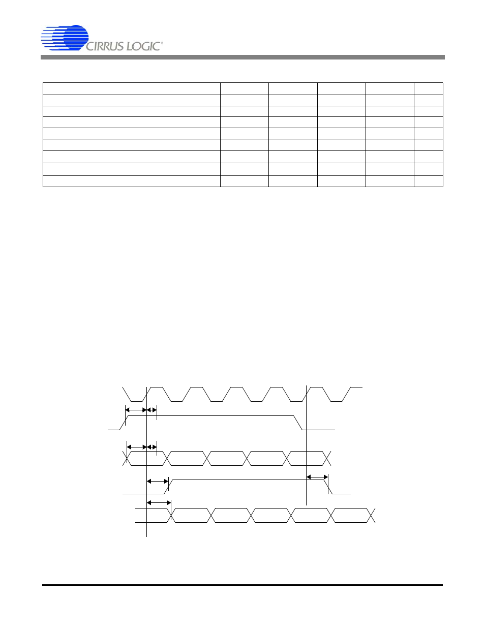 100base-tx mii transmit timing - 4b/5b align modes, Cs8952 | Cirrus Logic CS8952 User Manual | Page 10 / 81