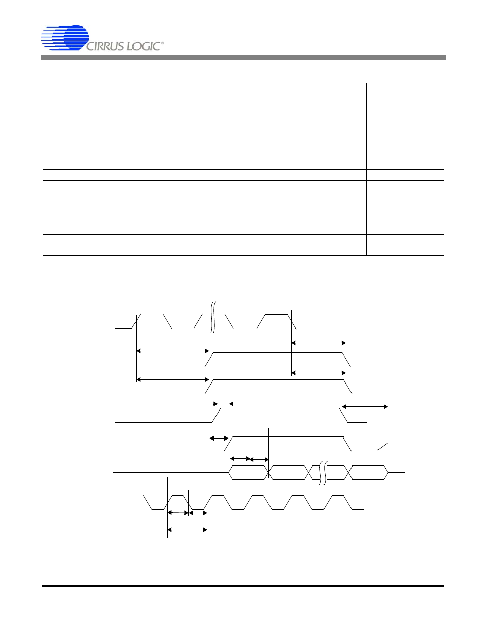 10base-t mii receive timing, Cs8952 | Cirrus Logic CS8952 User Manual | Page 12 / 81