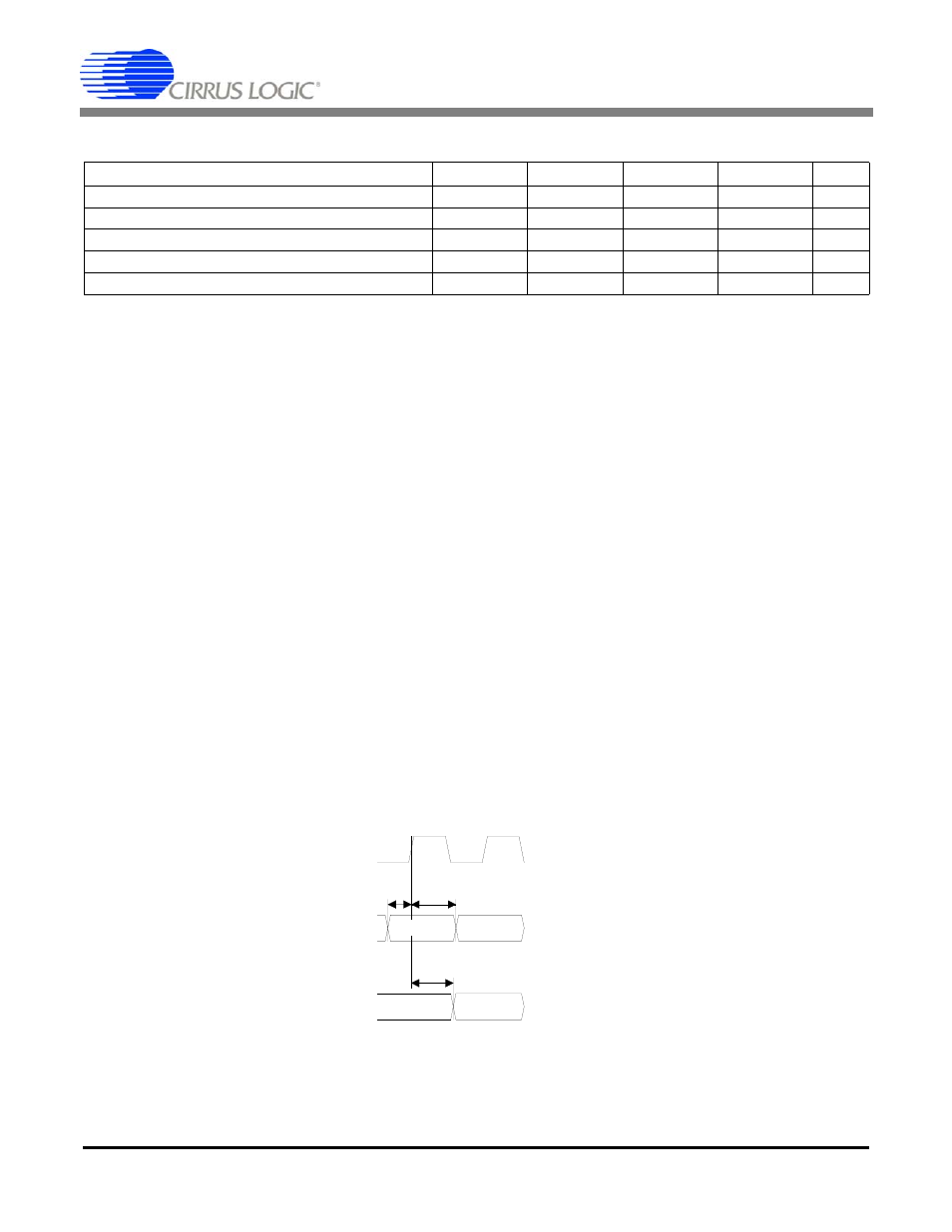 Serial management interface timing, Cs8952 | Cirrus Logic CS8952 User Manual | Page 17 / 81