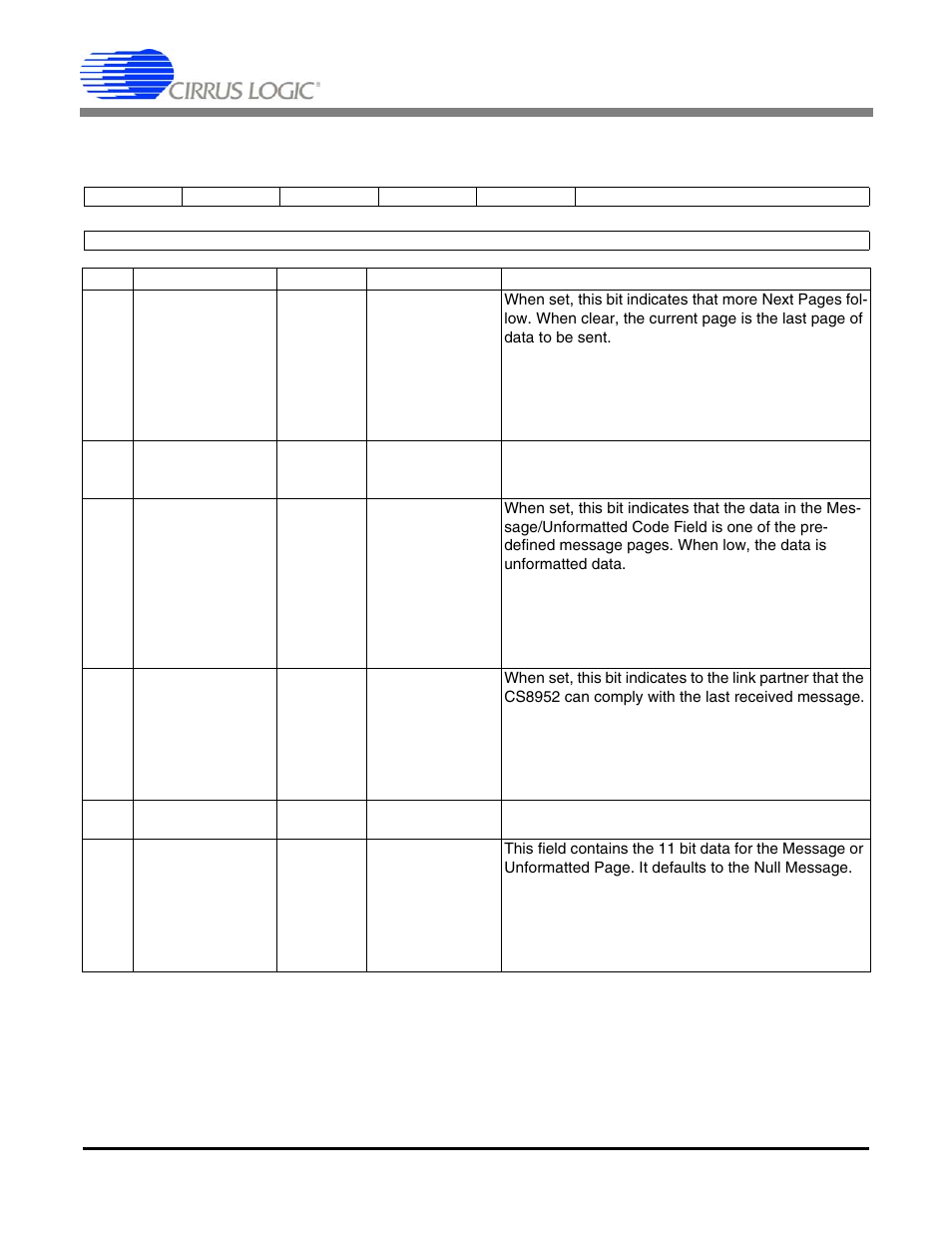 Cs8952 | Cirrus Logic CS8952 User Manual | Page 40 / 81