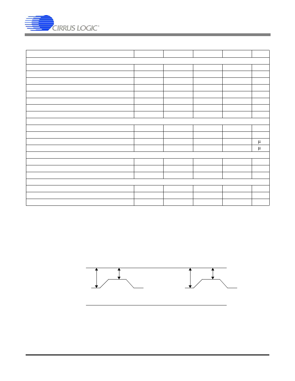 100base-x characteristics, Cs8952 | Cirrus Logic CS8952 User Manual | Page 7 / 81