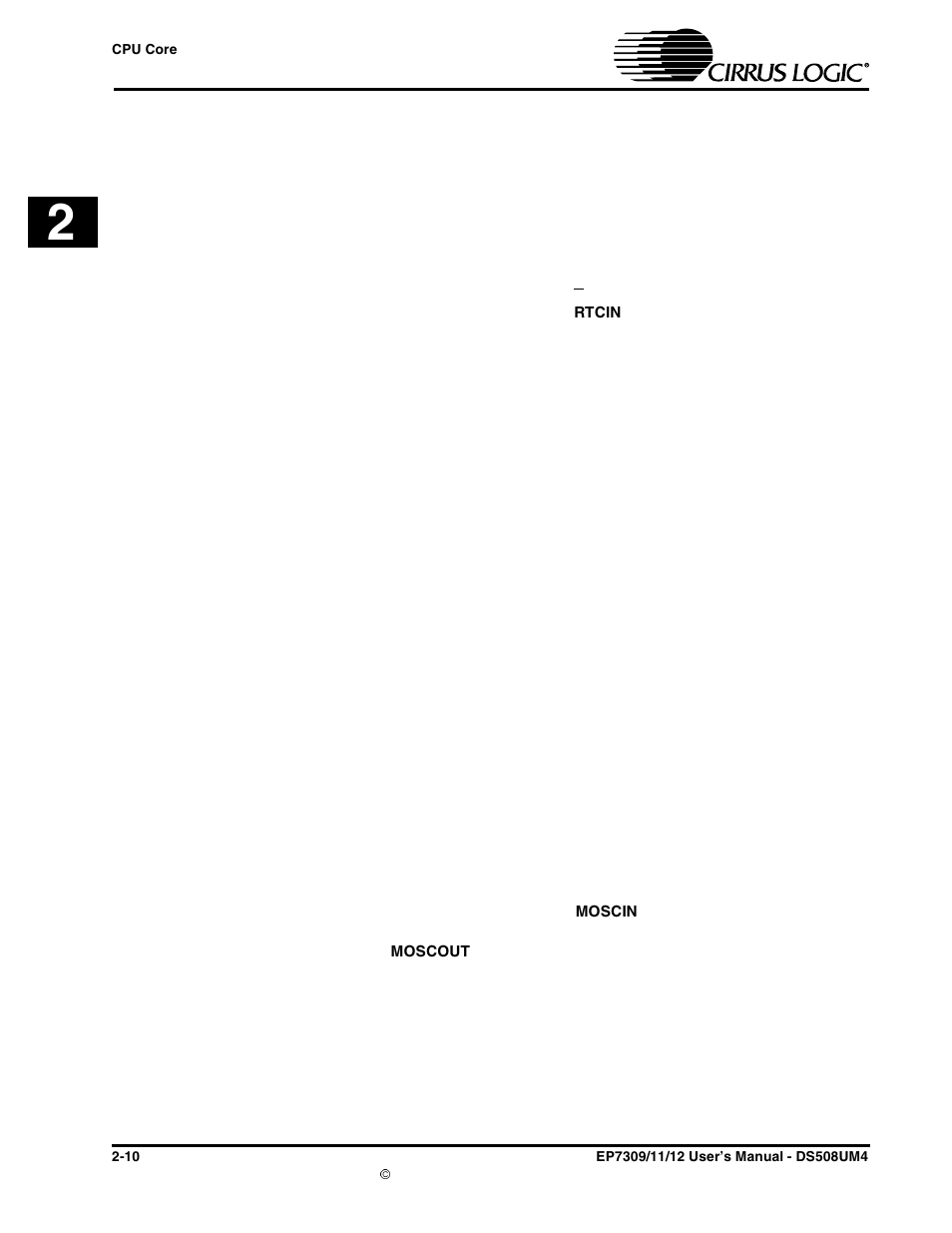 On-chip pll, Pll multiplier for 90mhz operation | Cirrus Logic EP73xx User Manual | Page 36 / 158