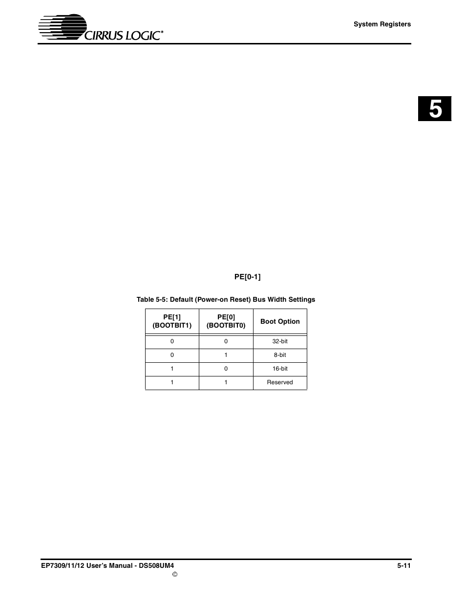 Cirrus Logic EP73xx User Manual | Page 71 / 158