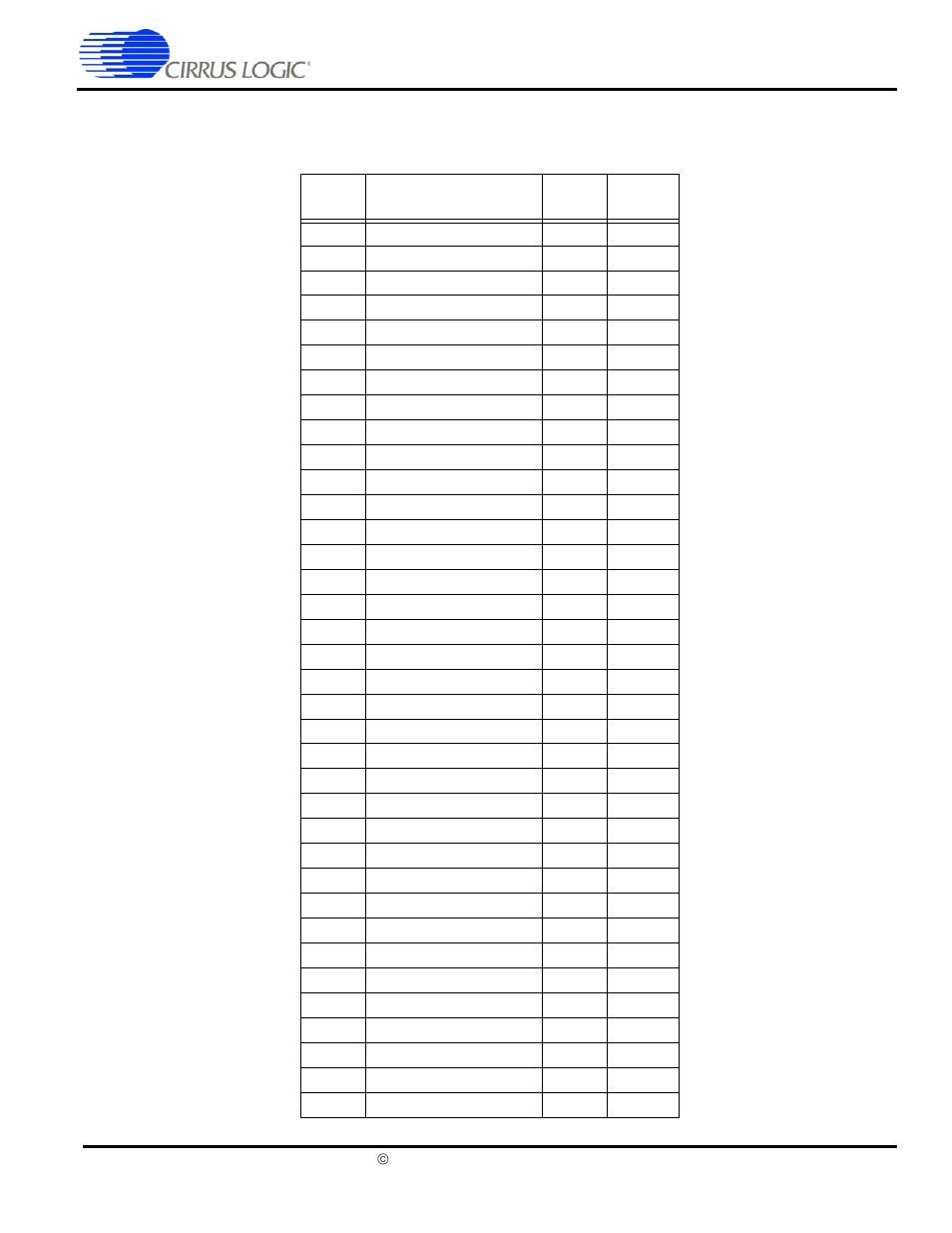 Jtag boundary scan signal ordering, Table u. jtag boundary scan signal ordering | Cirrus Logic EP7311 User Manual | Page 35 / 42