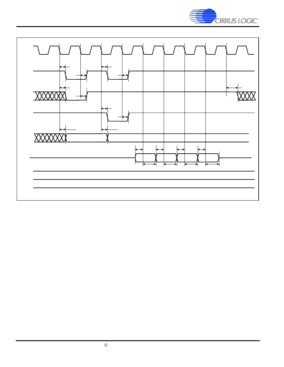 Sdram burst read cycle, Adras adcas, D1 d4 d3 d2 | Cirrus Logic EP7312 User Manual | Page 18 / 54