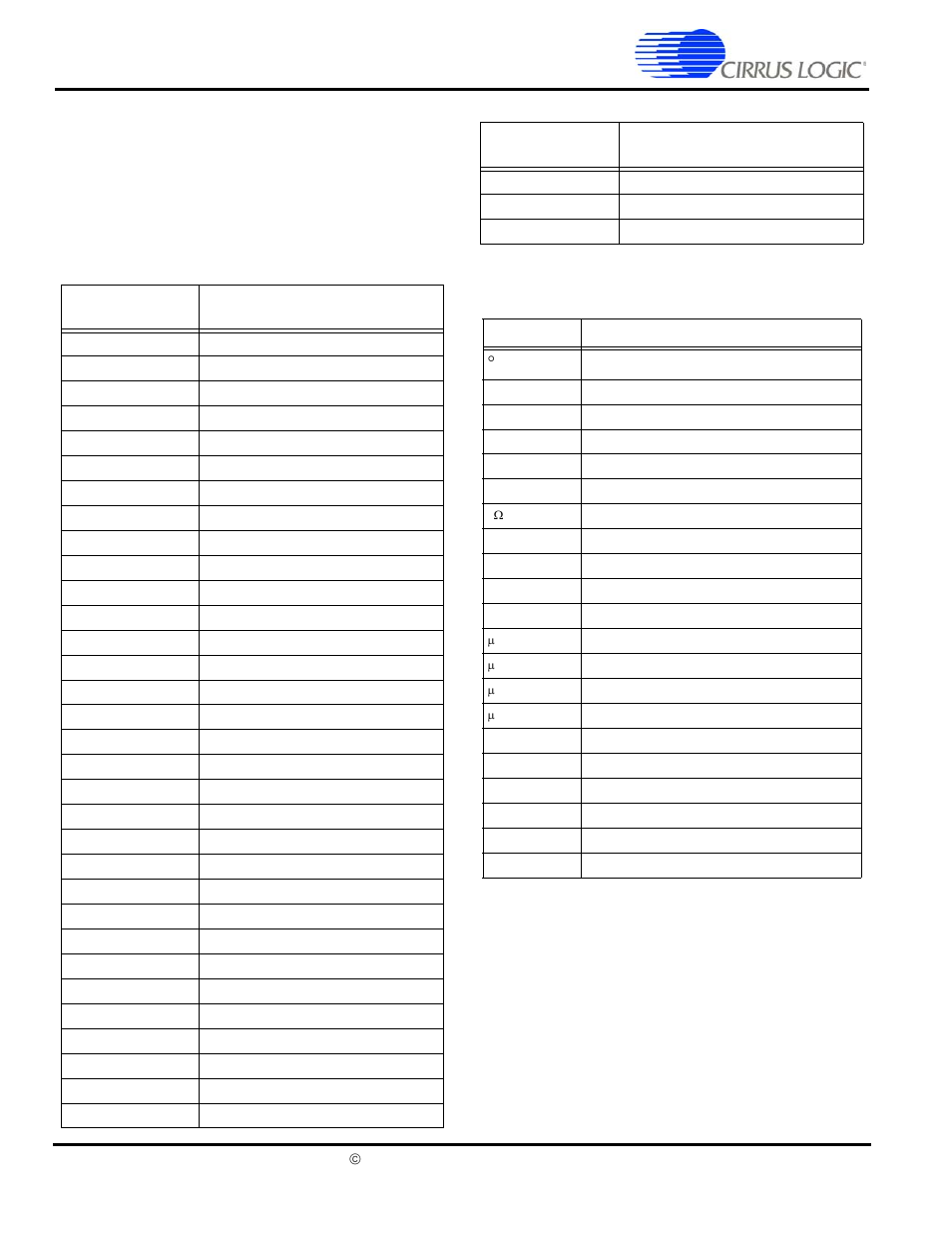 Conventions, Acronyms and abbreviations, Units of measurement | Acronyms and abbreviations units of measurement | Cirrus Logic EP7312 User Manual | Page 50 / 54