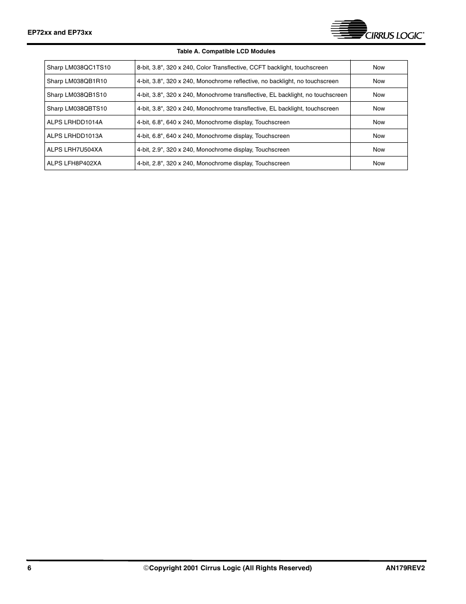 Cirrus Logic AN179 User Manual | Page 6 / 8