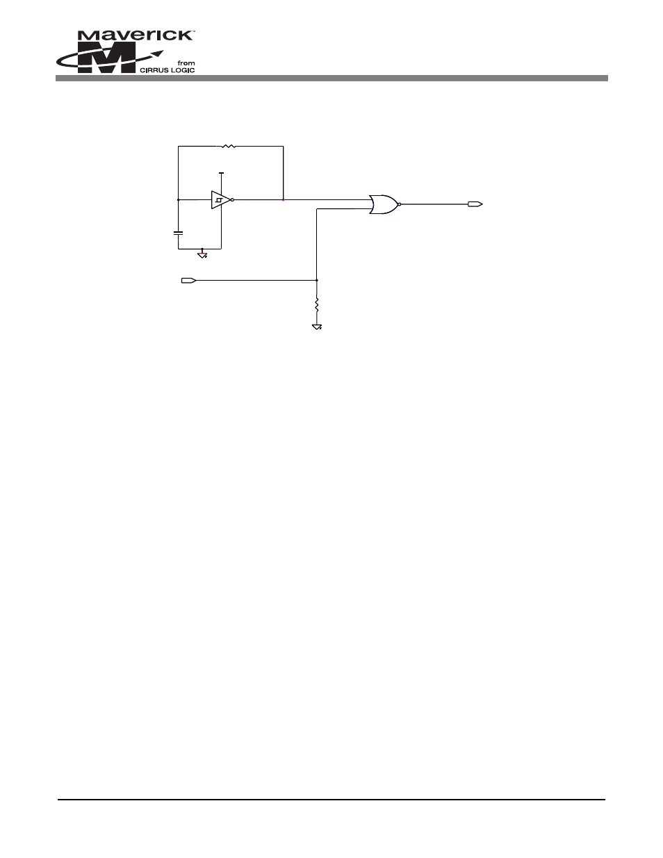 Automatic wakeup circuit, Figure 8. automatic wakeup circuit, An186 | Unused gpio pin | Cirrus Logic AN186 User Manual | Page 11 / 12