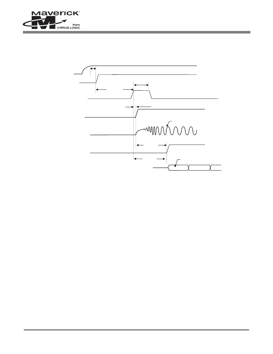 Timing diagrams, 1 timing diagram in the case of a cold boot, An186 | Cirrus Logic AN186 User Manual | Page 8 / 12