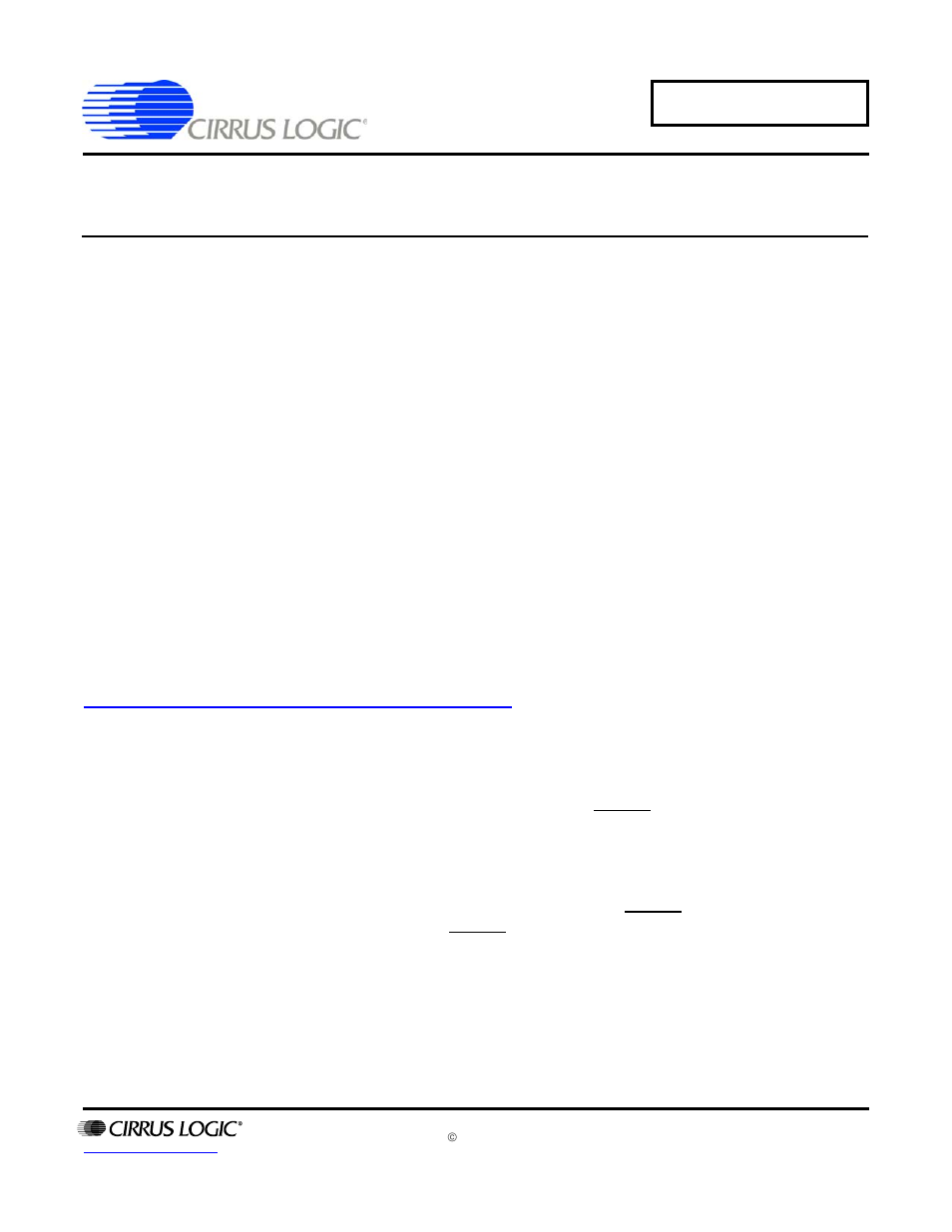 Cirrus Logic AN273 User Manual | 4 pages