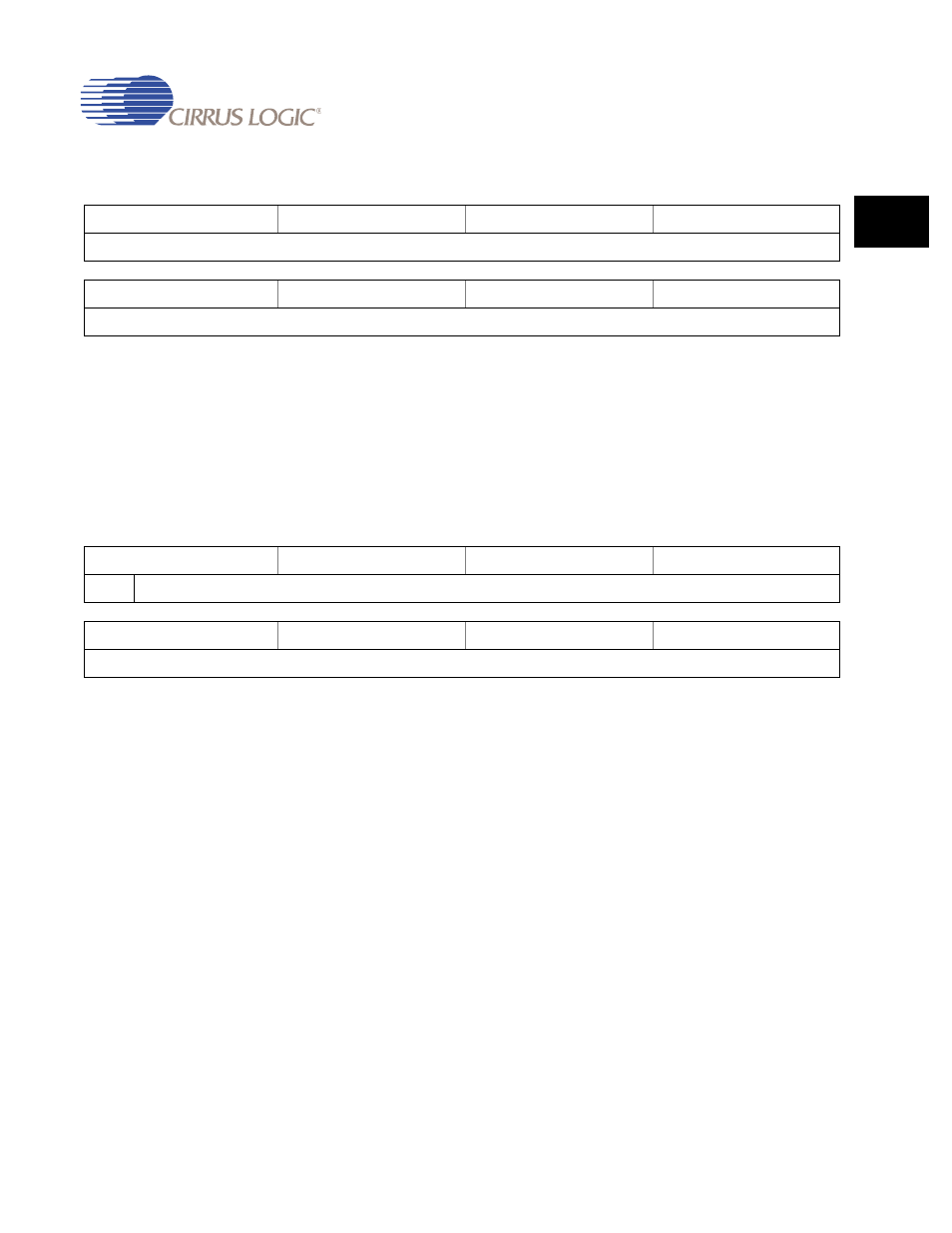 Receive descriptor format - first word, Receive descriptor format - second word | Cirrus Logic EP93xx User Manual | Page 317 / 824