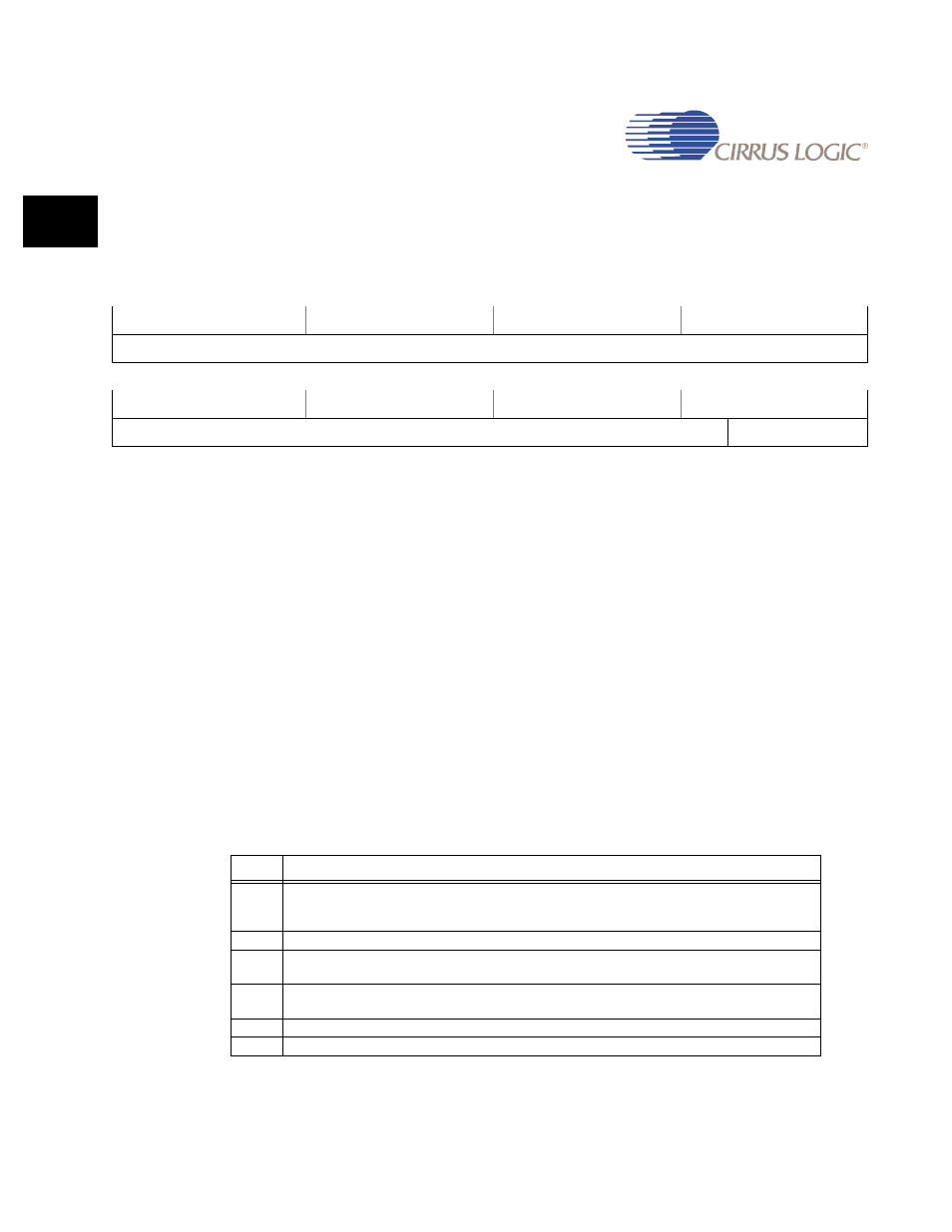 Table 9-5. address filter pointer -52 | Cirrus Logic EP93xx User Manual | Page 354 / 824