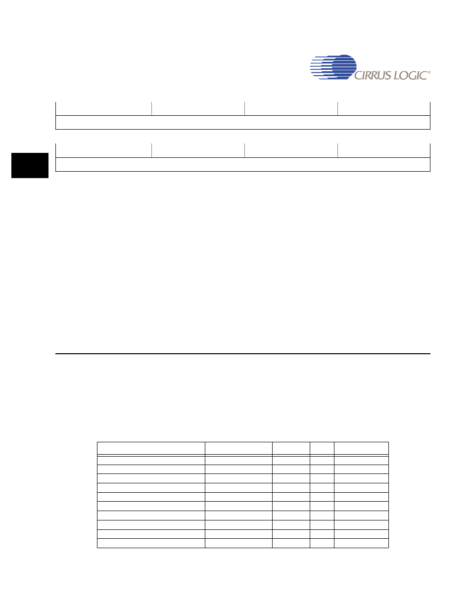 Table 10-8. ppalloc register reset values -30, Currentx | Cirrus Logic EP93xx User Manual | Page 424 / 824