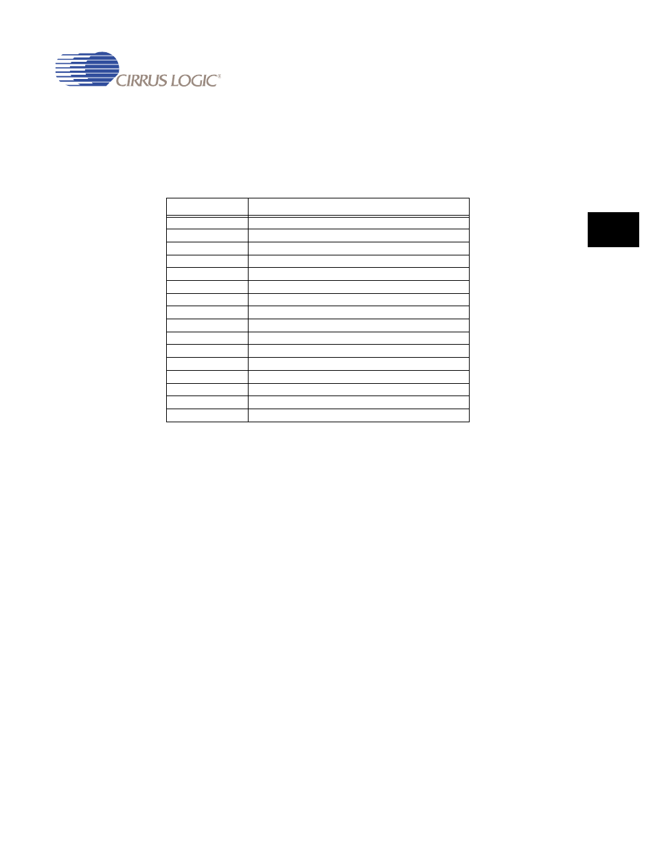 Table 10-9. bwc decode values -33 | Cirrus Logic EP93xx User Manual | Page 427 / 824