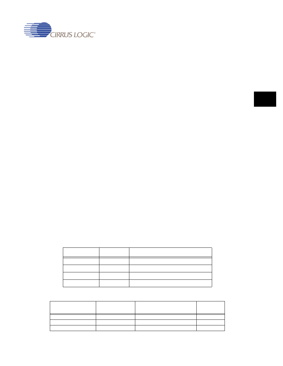 3 pcmcia interface (ep9315 processor only), 3 pcmcia interface (ep9315 processor only) -5, Table 12-1. pcmcia address memory ranges -5 | Table 12-2. pcmcia pin usage -5 | Cirrus Logic EP93xx User Manual | Page 483 / 824
