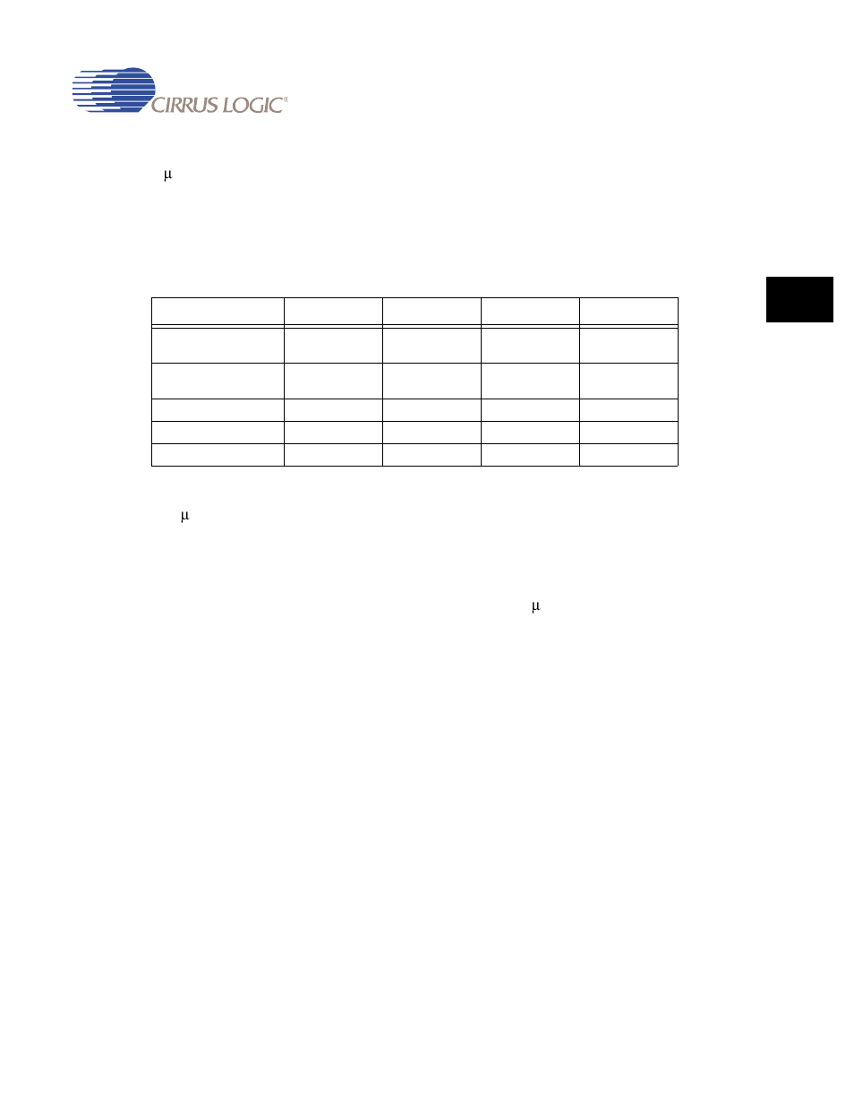 Table 25-2 | Cirrus Logic EP93xx User Manual | Page 745 / 824