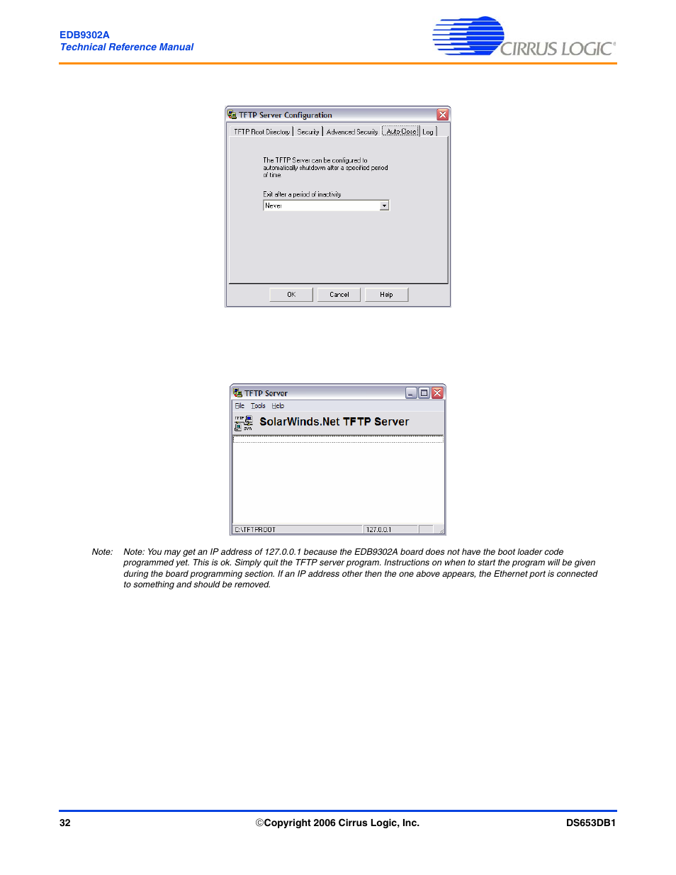 Cirrus Logic EDB9302A User Manual | Page 32 / 40