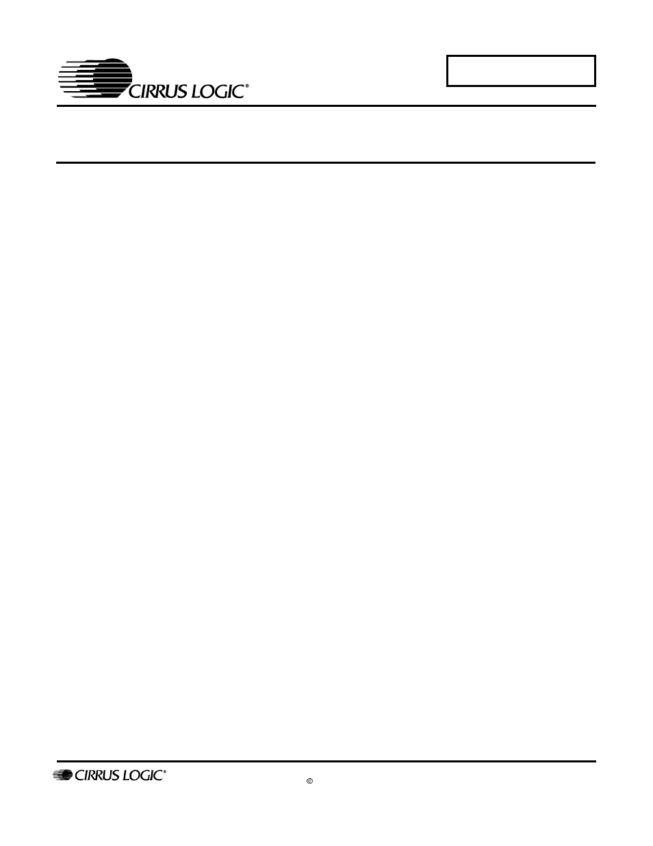 Cirrus Logic AN253 User Manual | 12 pages