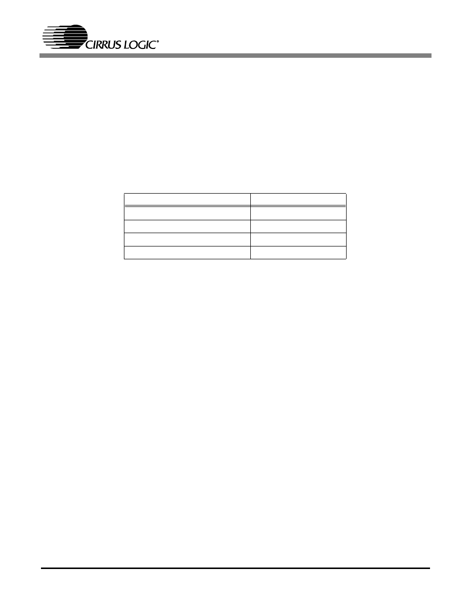 Table 4 . instruction stall time, An253 | Cirrus Logic AN253 User Manual | Page 6 / 12