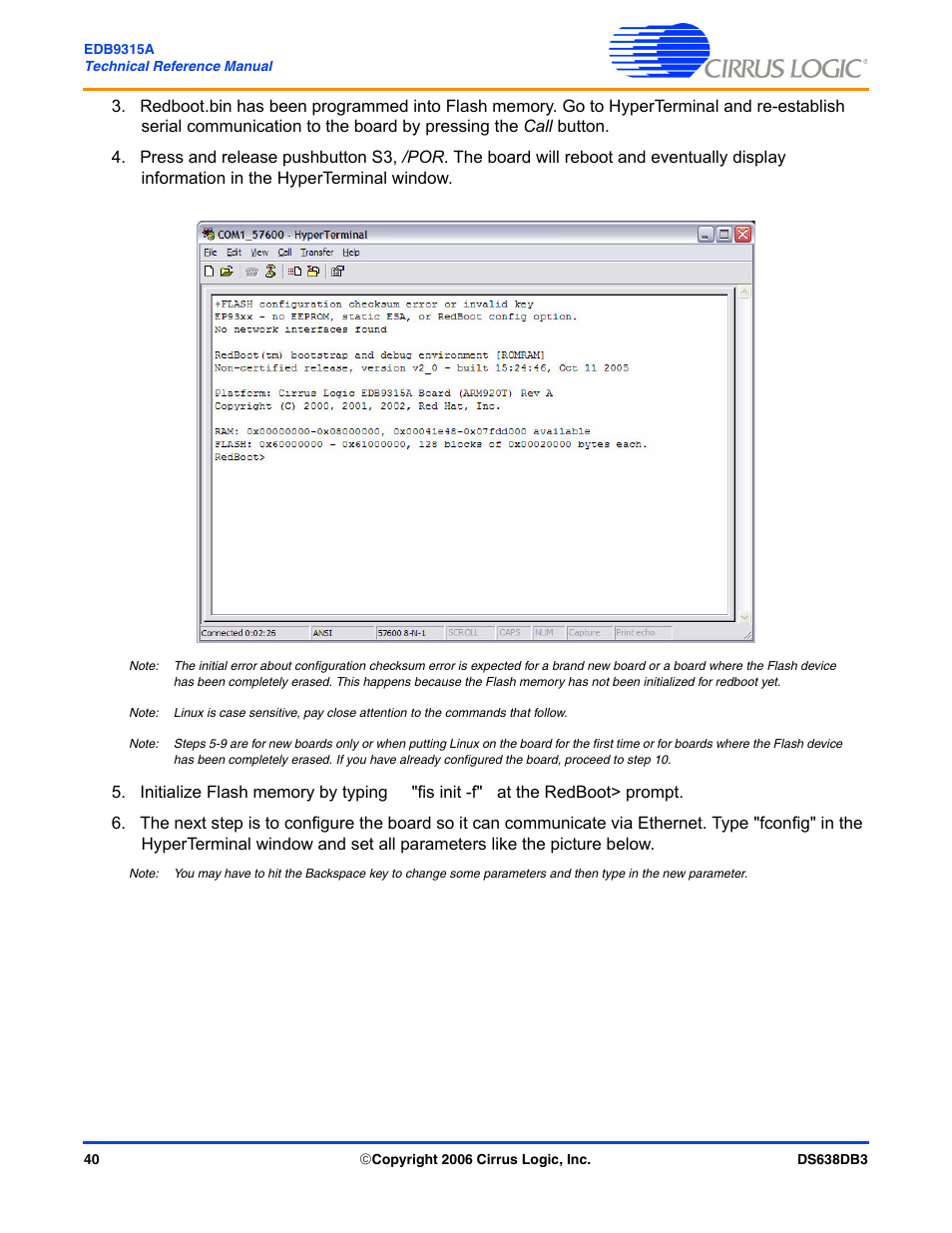 Cirrus Logic EDB9315A User Manual | Page 40 / 44