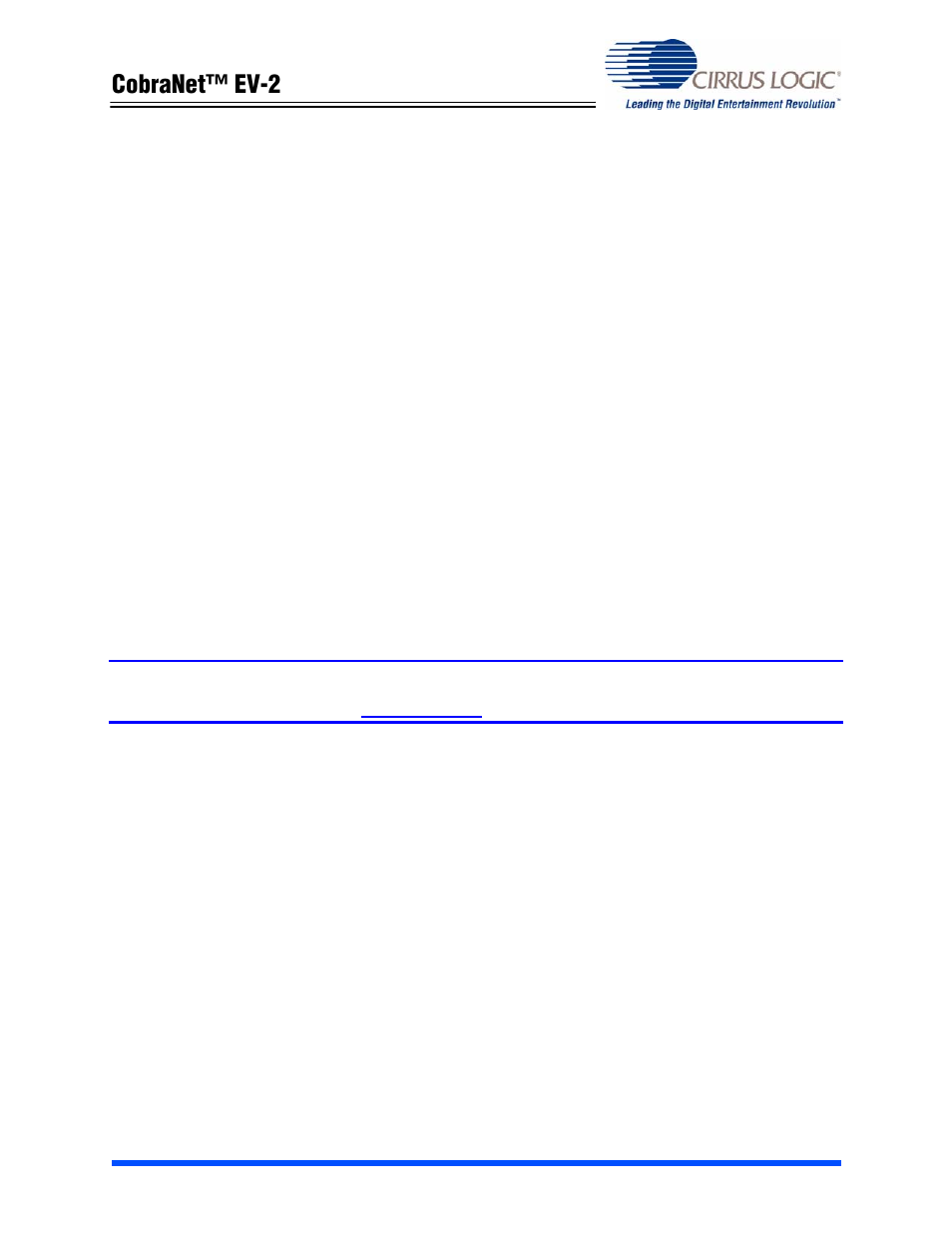 Cobranet™ ev-2, 2rev. 2.1, Contacting cirrus logic support | Cirrus Logic EV2 User Manual | Page 2 / 44